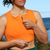 Cropped Vest with bralette